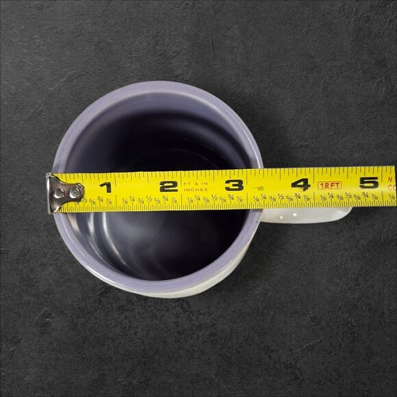 Vintage Disney Mulan Ceramic Mug 1990s Made in USA Princess Collectible Purple - Picture 6 of 7